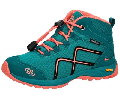 Produktbild von Brütting Uni Kinder Guide High Cross-Laufschuhe, Petrol Lachs, 40 EU