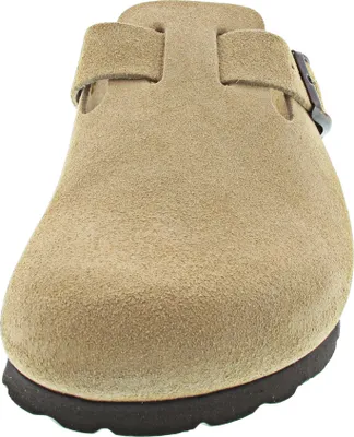 Produktbild von Rohde Damen Clog Leder Pantolette robust klassisch Schnalle Alba 6071, Größe:39 EU, Farbe:Beige