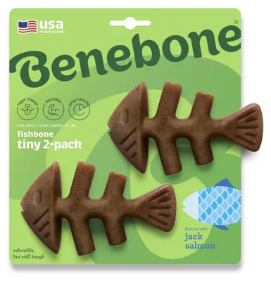 Obrázok produktu pre Benebone Fishbone XS 2 ks