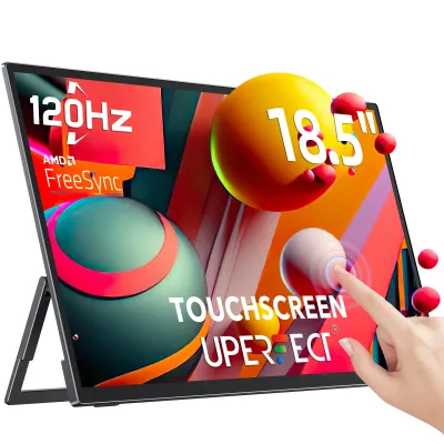 Obrázek produktu pro Přenosný monitor, 18,5 palce, obnovovací frekvence 120 Hz, dotyková obrazovka, zástrčka EU