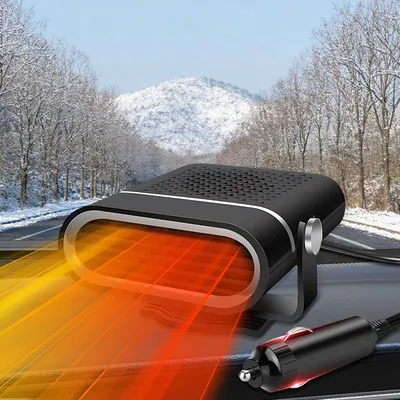 Productafbeelding van 200W 12V Autoverwarming – 2-in-1: verwarming en koeling, 360° draaibaar