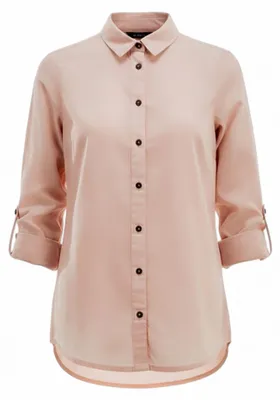 Produktbild von Jack Wolfskin Emerald Lake Shirt Damen Bluse Wanderhemd Outdoor Rosa Größe S