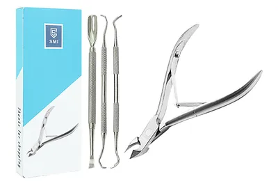 Produktbild von SMI Nagelhautzange Fußpflege set Nagelhautzange Nagelhautschieber Eckenheber