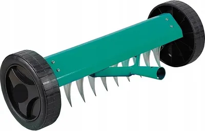 Obrázek produktu pro Ruční provzdušňovač trávníku Provzdušňovač trávníku Provzdušňovač trávníku Provzdušňovač 34cm