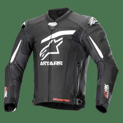 Productafbeelding van Alpinestars GP Plus R V4 lederen motorjas, geperforeerd, zwart, maat 52, heren