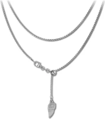 Image de SilberDream Collier 45cm 925 Argent Femme Bijoux Ailes argent SDK23445J