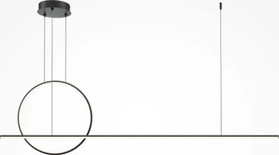 Immagine prodotto di Maytoni lampada a sospensione Halo Black MOD247PL-L49BK