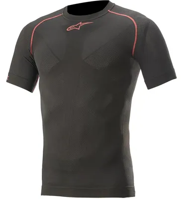 Productafbeelding van Alpinestars Ride Tech V2 T-shirt met korte mouwen, zomerversie, compressietop voor heren, korte mouwen