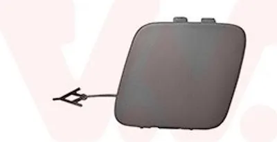 Produktbild von VAN WEZEL Heckdiffusor 3810557 Hinten für OPEL Astra K Schrägheck (B16)