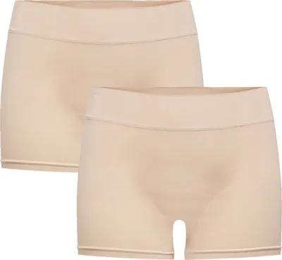 Produktbild von ONLY Damen Mini Shorts Leggins 2er 4er Stück Pack Fitness Radler Unterrock Pants Größe: M-L