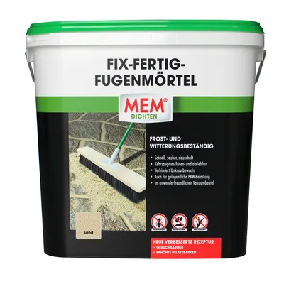 Produktbild von MEM Fix-Fertig-Fugenmörtel 12,5 kg Farbton Sand