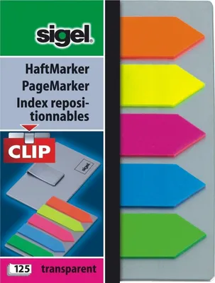 Obrázek produktu pro Sigel HN611 Ohebná záložka Modrá