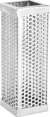 Image de tube de fumage pour barbecue en acier inoxydable 304, de forme carrée Accessoire pour barbecue en plein air 6 pouces