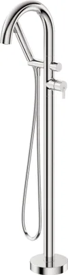 Image de Freestanding bath faucet with shower set