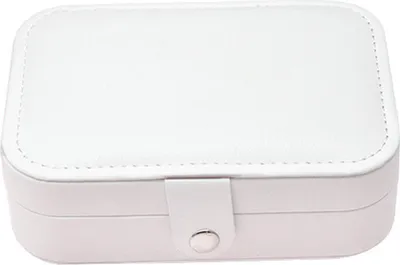 Produktbild von Schmuckaufbewahrungsbox, Ohrring-Halskettenhalter, großes Fassungsvermögen, mehrere Fächer, leichter tragbarer Schmuck-Organizer
