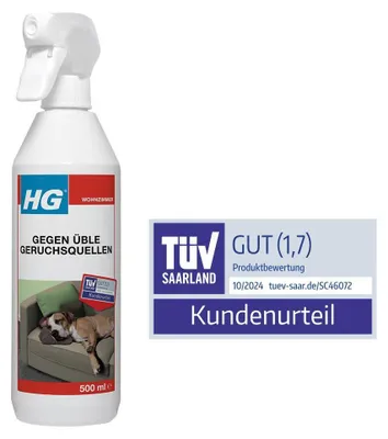 Produktbild von HG Entferner aller üblen Geruchsquellen 500 ml