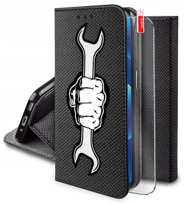 Obrázok produktu pre Etui do Samsung A27 5G MAGNET WZORY CASE PORTFEL + SZKŁO 9H