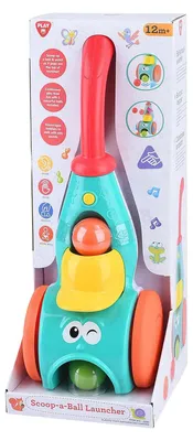 Imagen del producto de Lanzador de pelotas Playgo Bunter, con sonido, color amarillo, modelo 2995