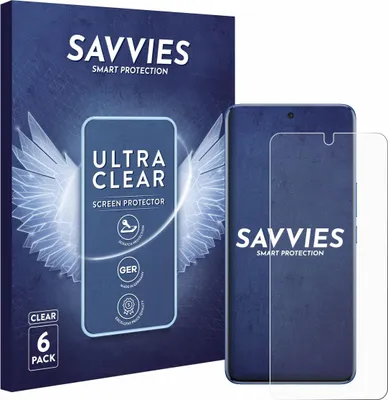 Produktbild von 6x Für Vivo V60 Lite Schutzfolie Savvies Displayschutz Display Schutz Folie Klar Transparent