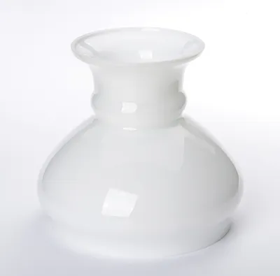 Immagine prodotto di Paralume Vesta per lampade Ø 185 mm, altezza 130 mm, paralume in vetro per lampade a paraffina, lanterne, luci, vetro opalino, bianco