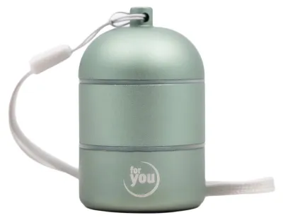 Produktbild von for you Edelstahl Pill-Box To-Go