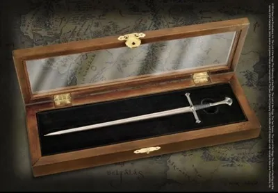 Image de Noble Collection Seigneur des Anneaux Briefoeffner Narsil 23 cm