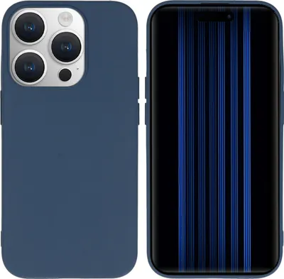 Produktbild von imoshion TPU Color Cover iPhone 15 Pro - Dunkelblau