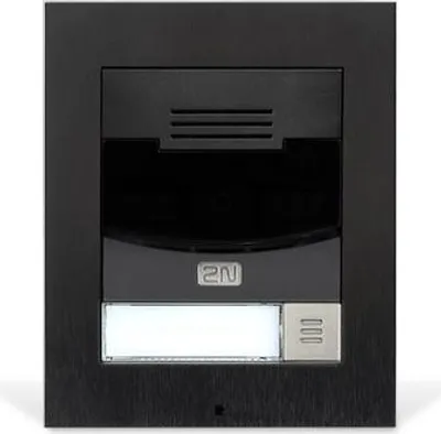 Image de 9155301BF - IP Solo encastrable, sans caméra, noir (cadre d'installation inclus)