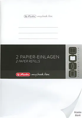 Produktbild von Herlitz 50034109, Monochromatisch, Weiß, A4, 80 Blätter, Erwachsener
