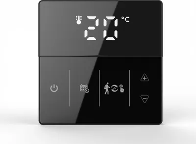 Immagine prodotto di Termostato ambiente WiFi BOT Tuya RT5 16A nero