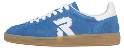 Image de Chaussures de sport pour femmes Rieker, modèle à lacets, couleur bleue, style décontracté