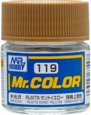 Produktbild von Mr Hobby - Gunze C-119 - Mr. Color (10 ml), RLM76 Sand Yellow