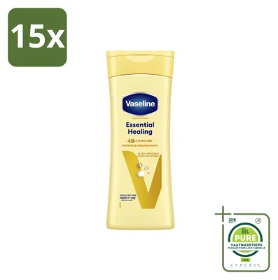 Image de 15 x Lotion hydratante réparatrice Vaseline pour le corps - 400 ml - Lot de 15 pièces