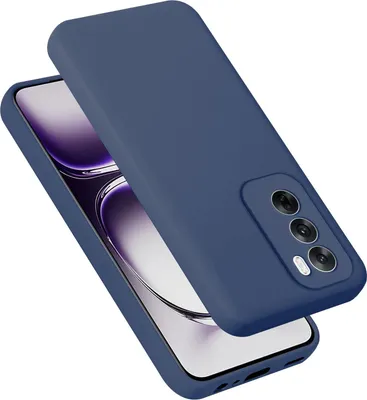 Image de Cadorabo Housse pour Oppo Reno 12 Housse en silicone Housse en silicone liquide pour téléphone portable, Housse de protection résistante aux rayures et aux chocs pour Oppo Reno 12