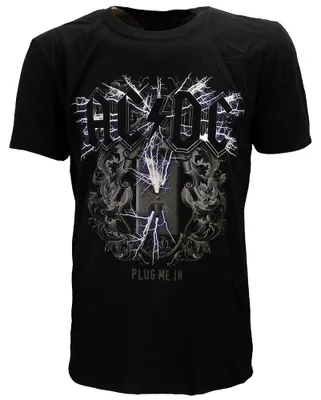 Zdjęcie produktu dla Koszulka AC/DC „Electric Plug Me In” – oficjalny gadżet – rozmiar S