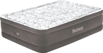 Produktbild von Bestway® TriTech® Doppelluftbett Fashion Flock™ mit integrierter Elektropumpe 203 x 152 x 56 cm