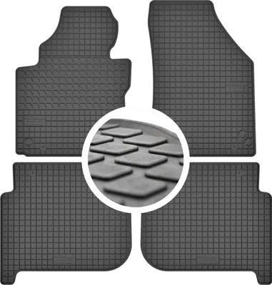 Image de Tapis de sol en caoutchouc pour Volkswagen Touran I (2003-2010)