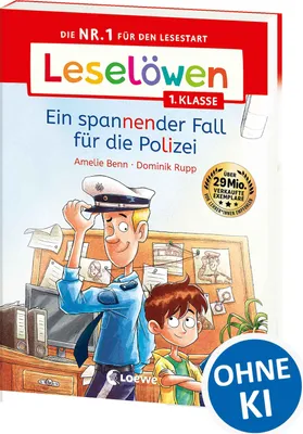 Produktbild von Leselöwen 1. Klasse - Ein spannender Fall für die Polizei