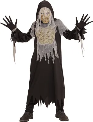 Obrázek produktu pro Dětský kostým strašidelné mumie pro Halloween a karneval Velikost: XL / 14-16 let
