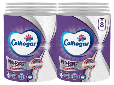 Immagine prodotto di Carta da cucina Jumbo Expert, confezione da 8 rotoli