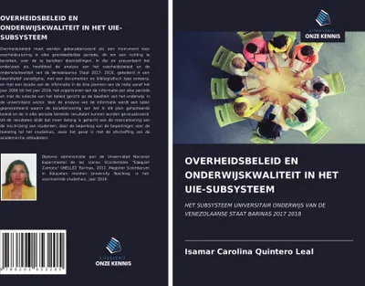 Produktbild von Overheidsbeleid En Onderwijskwaliteit In Het Uie-Subsysteem