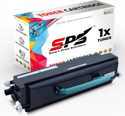 A toner cartridge and its packaging are displayed against a white background.