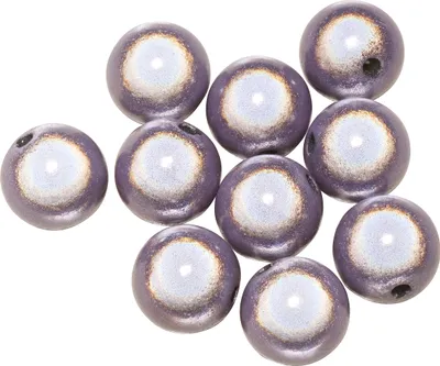 Produktbild von Miracle Beads, 10 mm, 10 Stück Grau