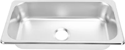 Obrázek produktu pro RV dřez 304 z nerezové oceli 12,8x6,93x2,56 palce Vestavěné umyvadlo s 40mm odtokovým otvorem pro lodní vozík Barva pro lodní vozidla (Gr -1365)