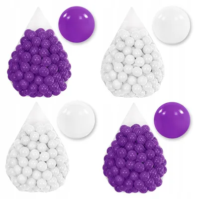 Produktbild von Bälle Für Bällebad 7 cm - 200 Stück - Bunte Babybälle Plastikbälle Baby Spielbälle | TUPPI