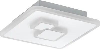 Image de Eglo LED Plafonnier Cadegal blanc 20 x 20 cm blanc neutre