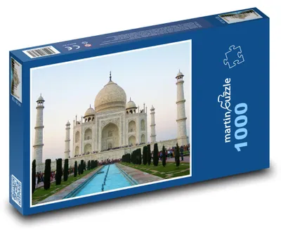 Zdjęcie produktu dla Puzzle 1000 Tadż Mahal - Indie, minaret - martinpuzzle