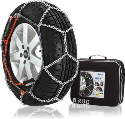 Image de Paire de chaînes à neige RUDcompact Grip V renforcée GV130 pour plusieurs tailles de pneus