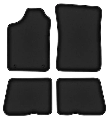 Immagine prodotto di Tappetini in moquette per Renault 19 1988-1996 (cabrio/hatchback/Seden) – set 4 pezzi, neri, su misura – Wielganizator DURBAN