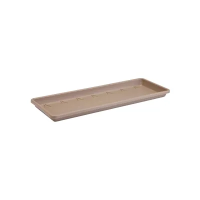 Image de Soucoupe Elho Barcelona 50cm Taupe Protection Anti-débordement Pour Jardinière - Elho